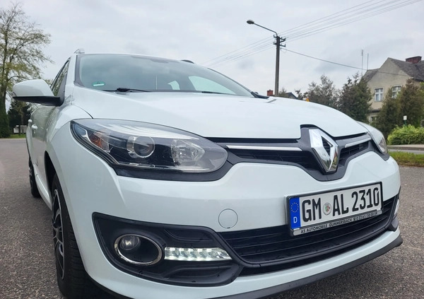 Renault Megane cena 26700 przebieg: 135395, rok produkcji 2014 z Złotów małe 781